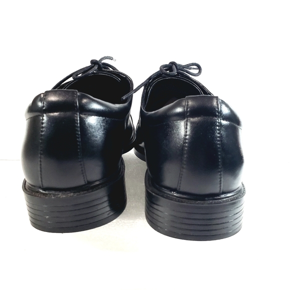 Croft & Barrow Ortholite ECO Black Cap Toe Oxford Dress Career Shoe Men Size 9W - Picture 7 of 10